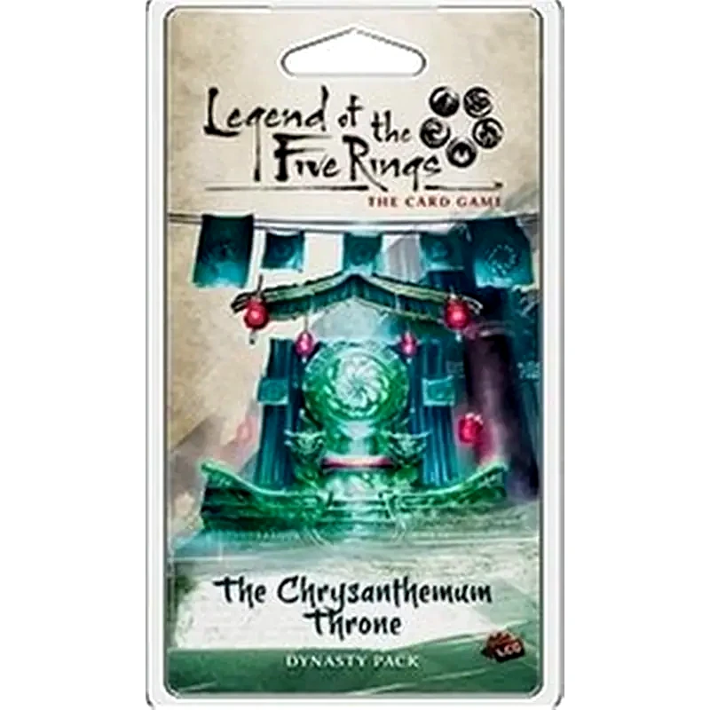 FANTASY FLIGHT GAMES Legend of thr Five Rings: The Chrysanthemum Throne LCG Επιτραπέζιο (Fantasy Flight Games)