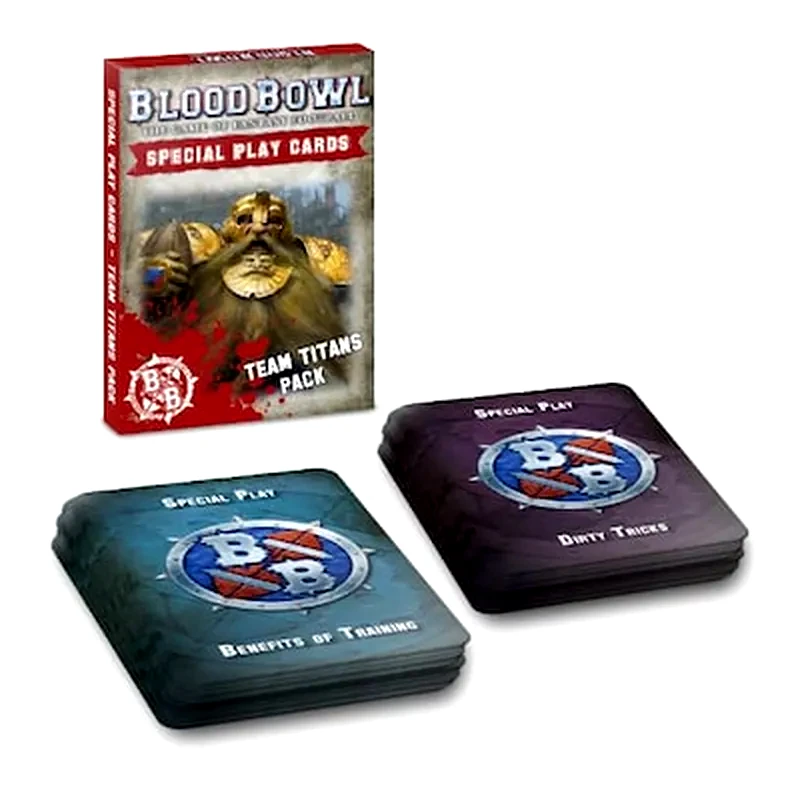 GAMES WORKSHOP Blood Bowl Cards: Team Titans Pack Επιτραπέζιο (Games Workshop)