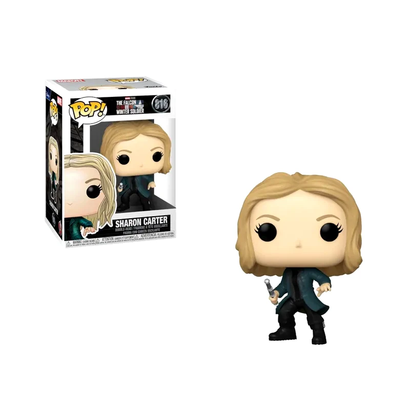 FUNKO Funko Pop! Marvel: Marvel - Sharon Carter 816 Bobble-Head