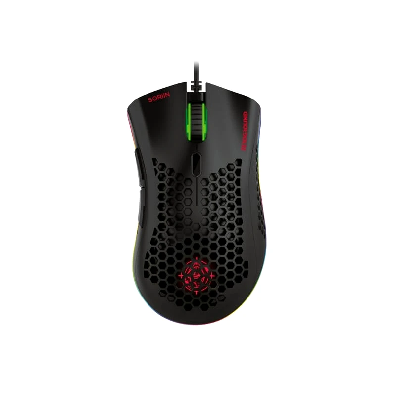 ZEROGROUND Gaming Ποντίκι Zeroground Soriin Pro MS-4100G Ενσύρματο - Μαύρο