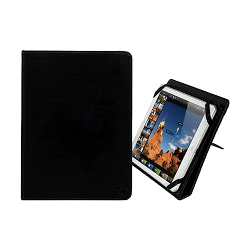 OEM Θήκη Tablet Universal 10.1 - Rivacase Kick stand folio - Black