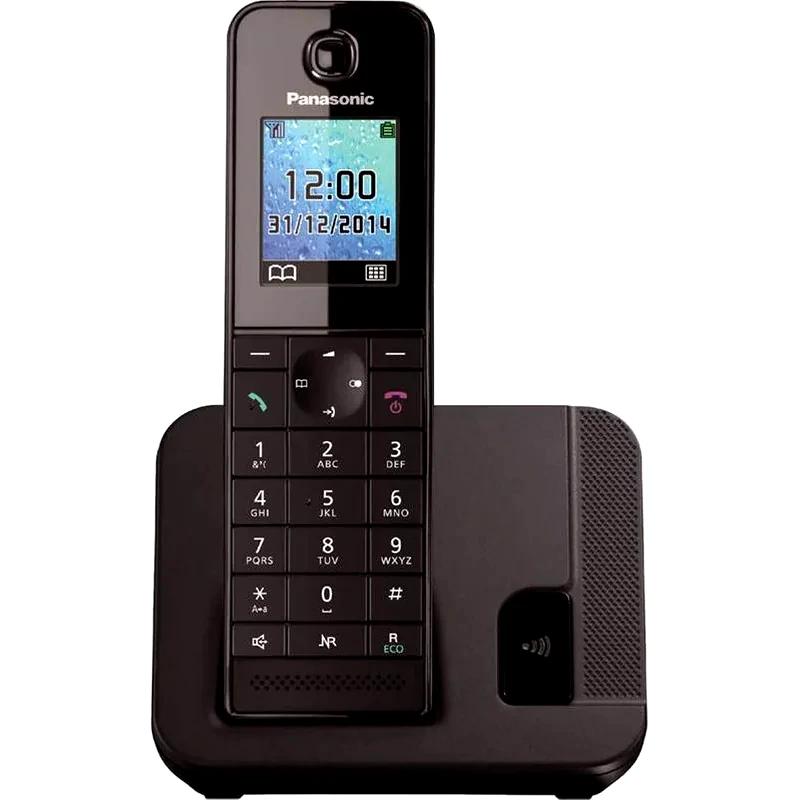 PANASONIC Ασύρματο Τηλέφωνο Panasonic KX-TGH210 - Μαύρο
