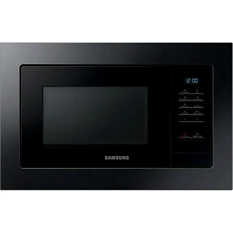 SAMSUNG SAMSUNG MQ7000A Grill MWO 23 Lt Εντοιχιζόμενος Φούρνος Μικροκυμάτων Μαύρο