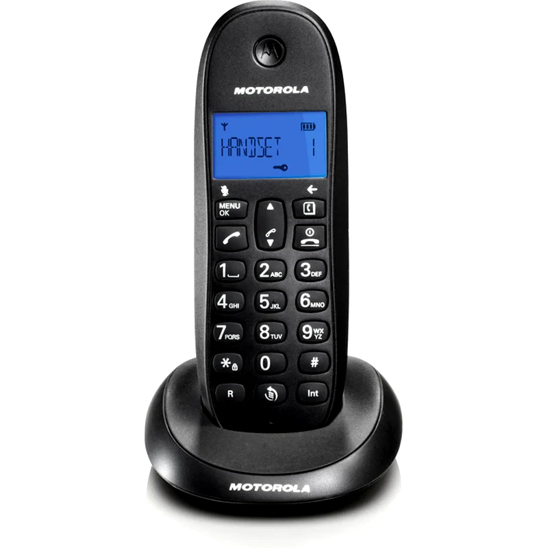 MOTOROLA Ασύρματο Τηλέφωνο Motorola C1001L - Μαύρο