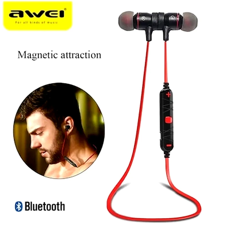 AWEI Ακουστικά Bluetooth Awei B920BL - Κόκκινα