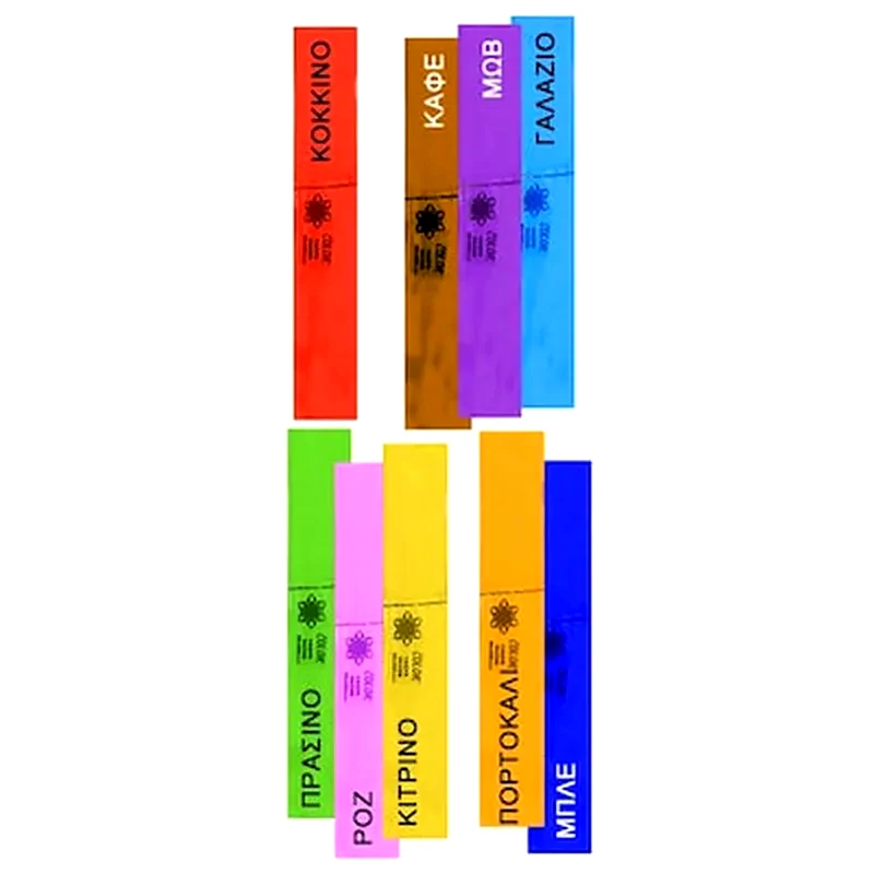 JUSTNOTE Χαρτι Γκοφρε Χρωματα 2mx50cm Justnote 39100