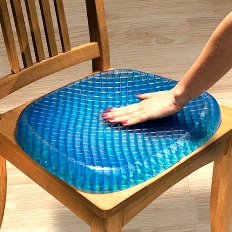 OEM Μαξιλάρι Καθίσματος Με Gel 38x33 cm - Μπλε
