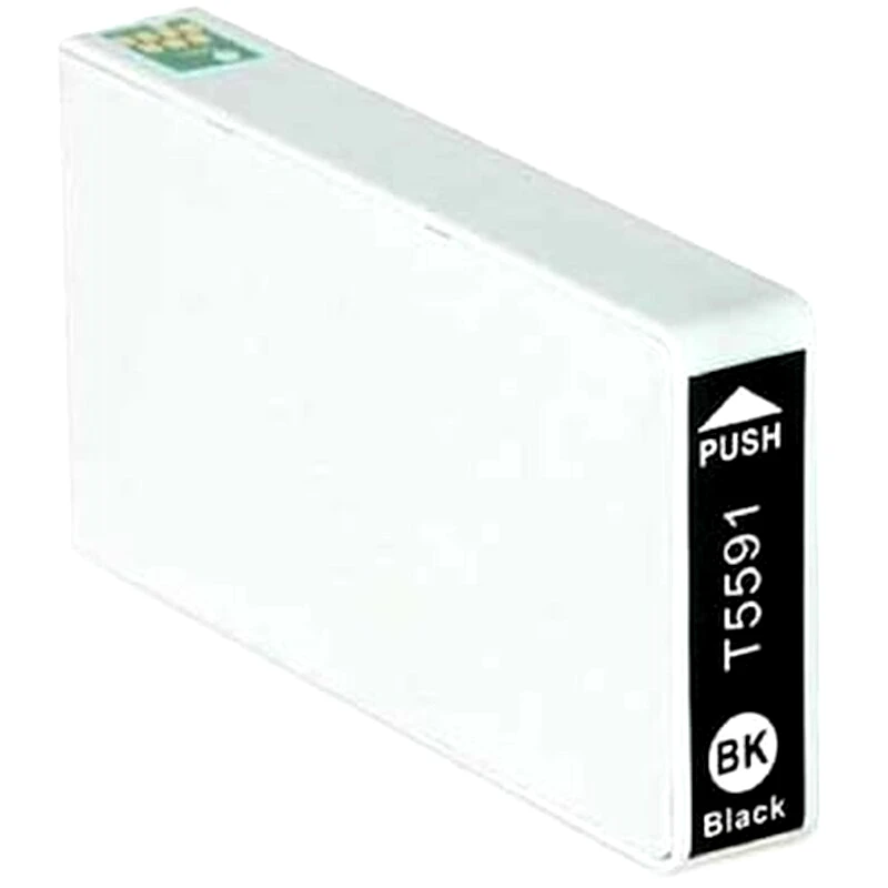OEM Συμβατό Epson T5591 Μαύρο Μελάνι Εκτυπωτή C13t55914010