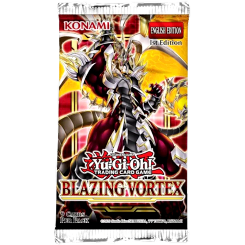 KONAMI Yu-gi-oh! Blazing Vortex Booster (9 cards)