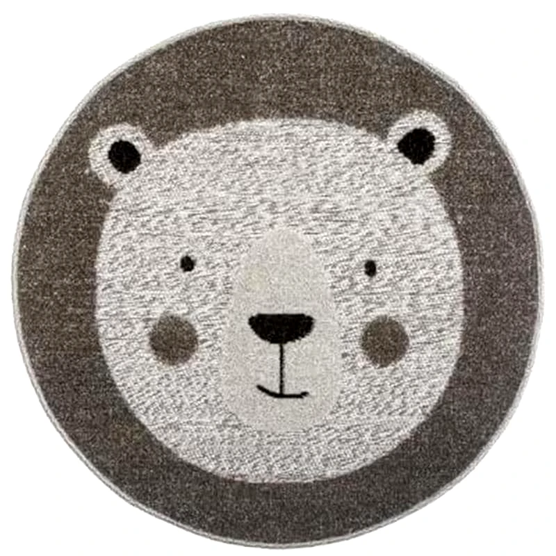 OEM Παιδικό Στρογγυλό Χαλάκι (80 Cm) - Bear