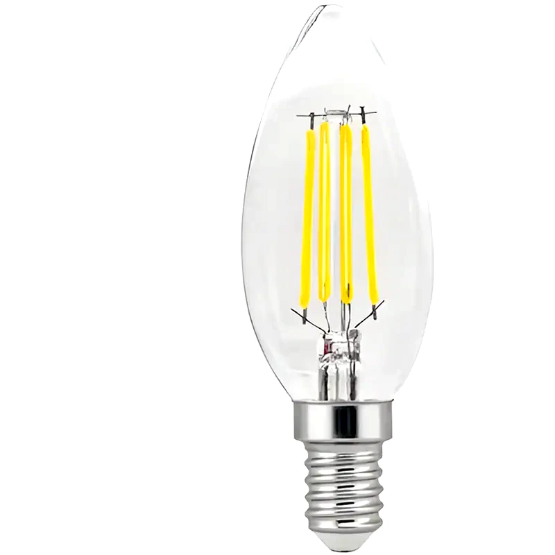 E-DAMIANAKIS Λαμπτήρας LED Dimmable Filament Vito E14 C35 6w 4000K - Φυσικό Λευκό