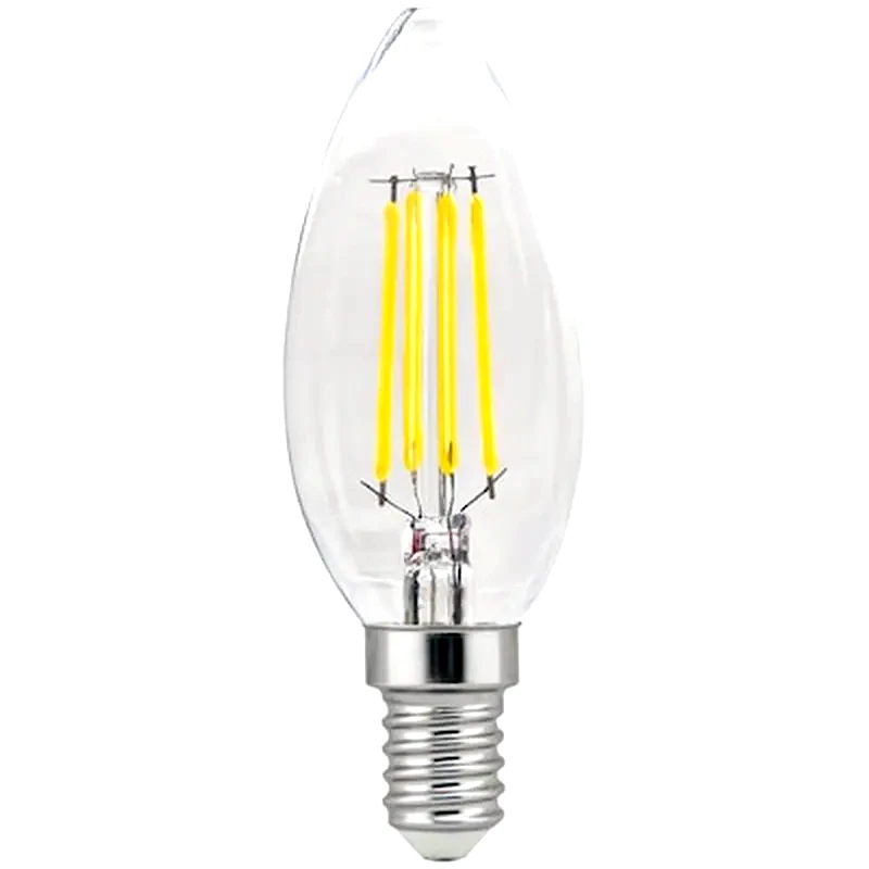 E-DAMIANAKIS Λαμπτήρας Filament LED Vito E14 C35 6w 2700K - Θερμό Λευκό