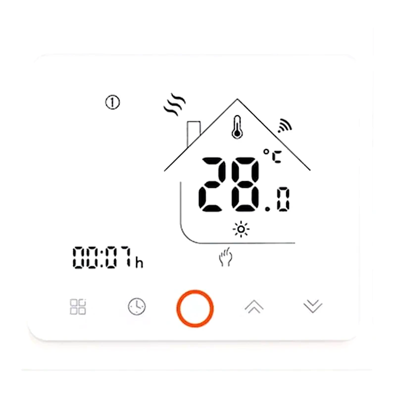OEM Smart Θερμοστάτης Αερίου Bht-002-gclw, Wifi, Λευκός