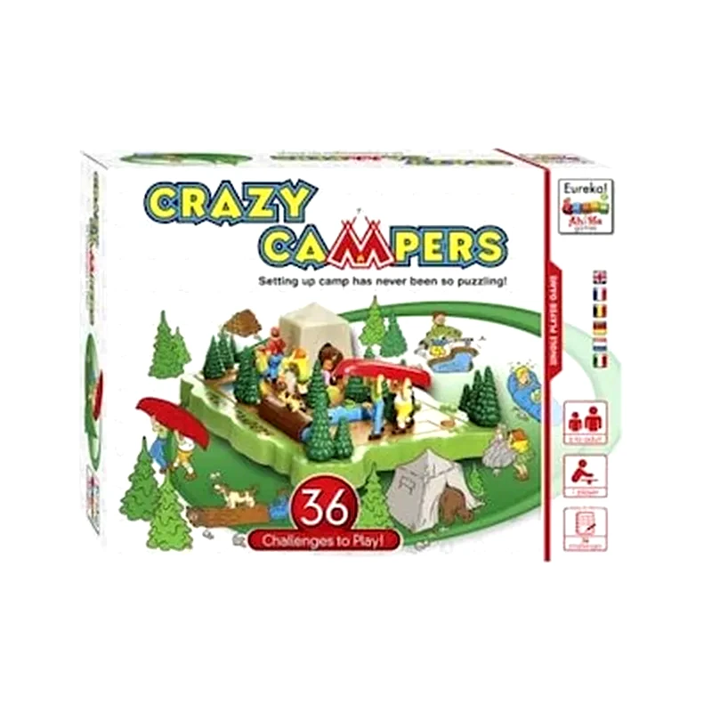 Crazy Campers Επιτραπέζιο (Ah!Ha Games) φωτογραφία