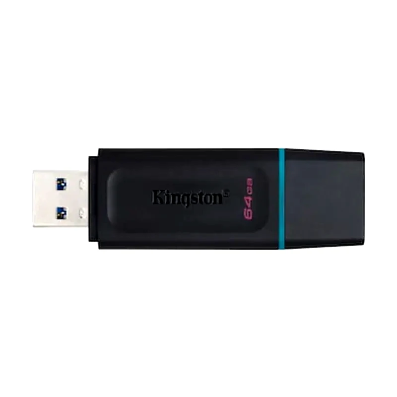 KINGSTON Kingston DataTraveler Exodia 64GB USB 3.2 Stick Μαύρο