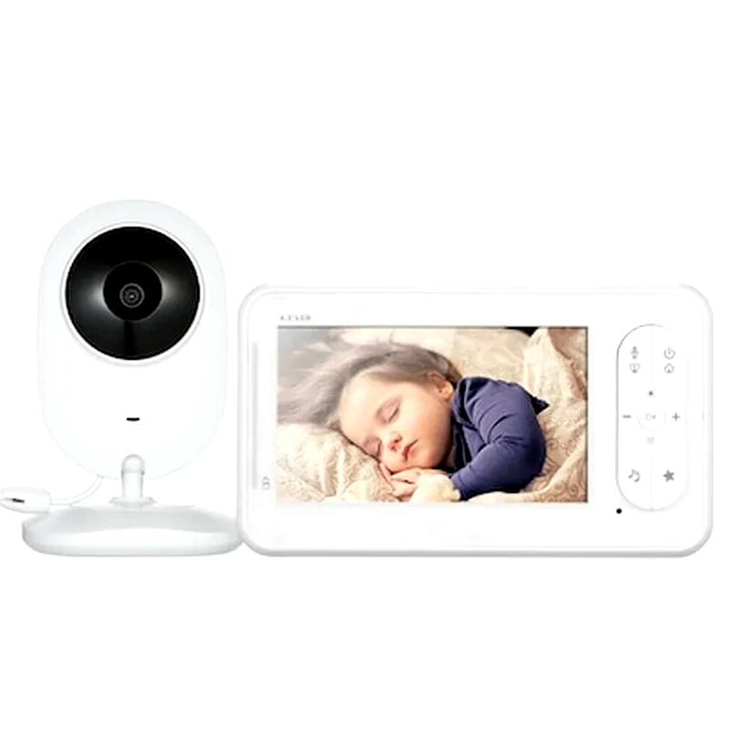 OEM Baby Monitor Κάμερας Ήχου 4.3 - Λευκό