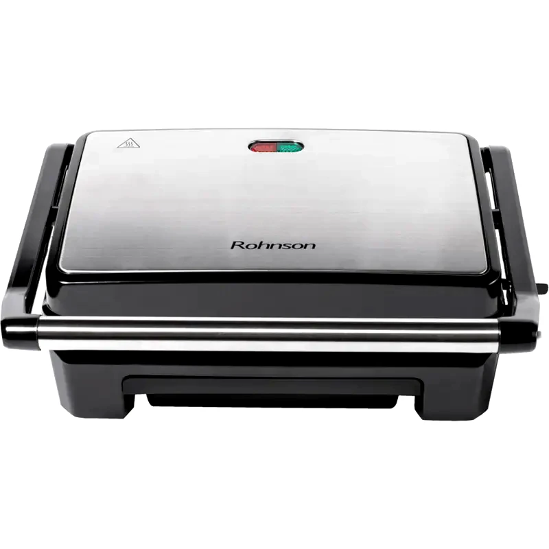 ROHNSON ROHNSON R-2105 CERAMIC 800W Inox Τοστιέρα - Γκριλιέρα