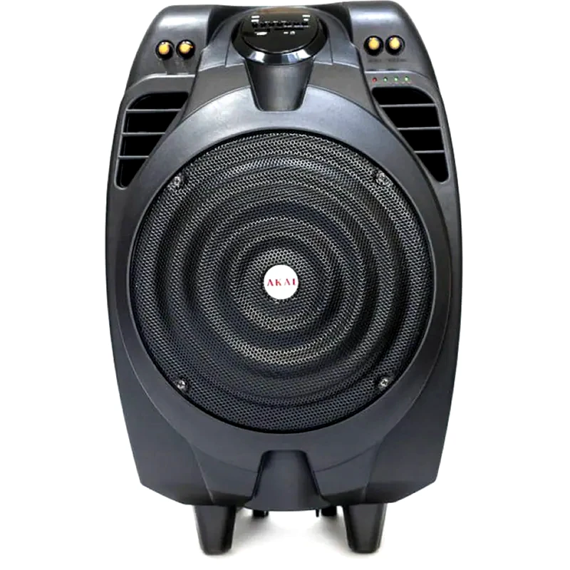 AKAI Party Speaker Akai SS023A-X10 50W Karaoke με Ασύρματo Μικρόφωνo - Μαύρο