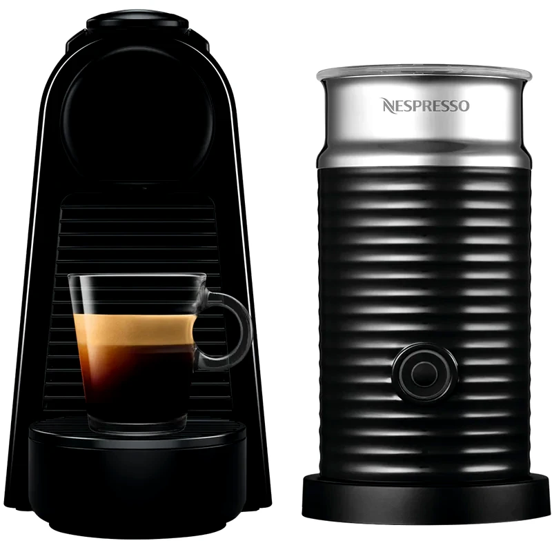 DELONGHI Nespresso® Original Essenza Mini Aeroccino EN85.BAE Delonghi Black Μηχανή Καφέ
