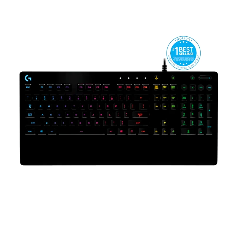 LOGITECH Logitech G G213 Prodigy Gaming Ενσύρματο Πληκτρολόγιο με RGB φωτισμό (US)