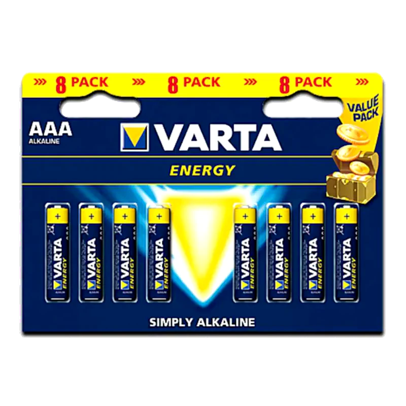 VARTA 120325 ALKALINE VALUE PACK AAA 8BL.