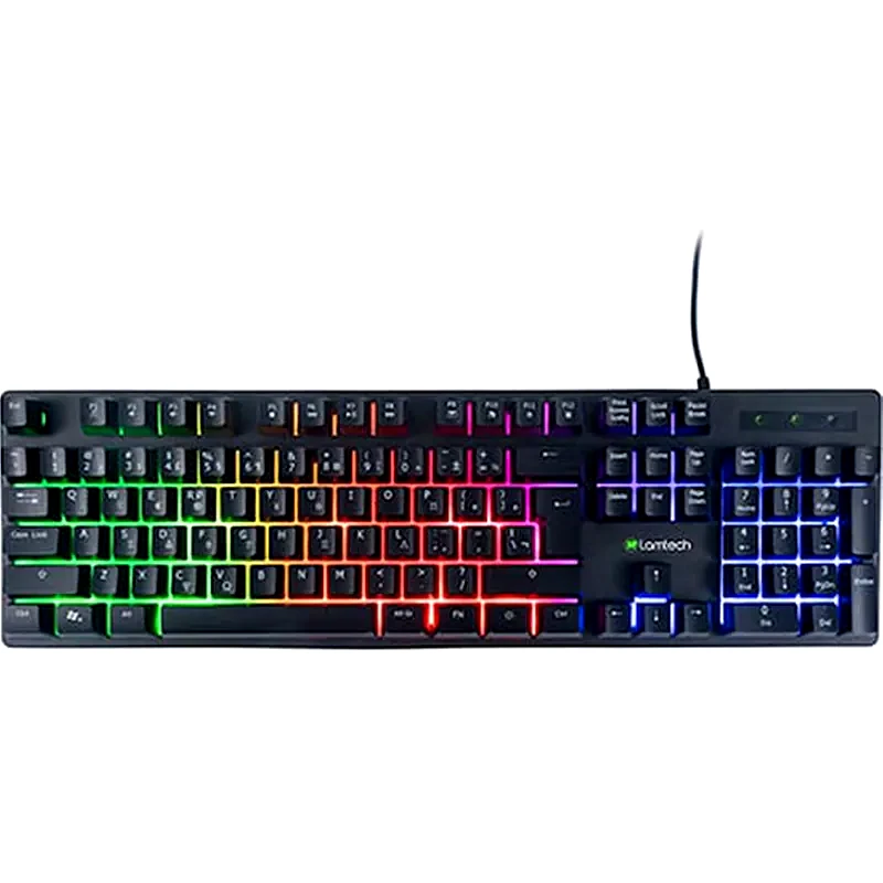 LAMTECH Lamtech Gaming Ενσύρματο Πληκτρολόγιο με RGB φωτισμό LAM021325 (GR)