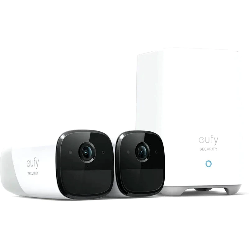 EUFY Ασύρματη IP Camera Anker Eufy Cam Pro 2K Bullet / Box 2+1 Base Kit