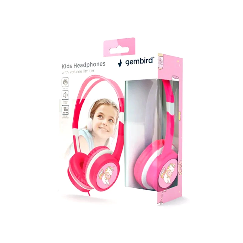 GEMBIRD Ακουστικά Headset Gembird Kids MHP-JR Ροζ Ακουστικά Κεφαλής