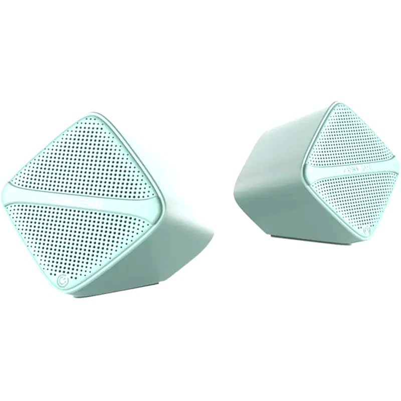 SONIC GEAR Ηχεία 2.0 Sonic Gear Cube 6W - Mint