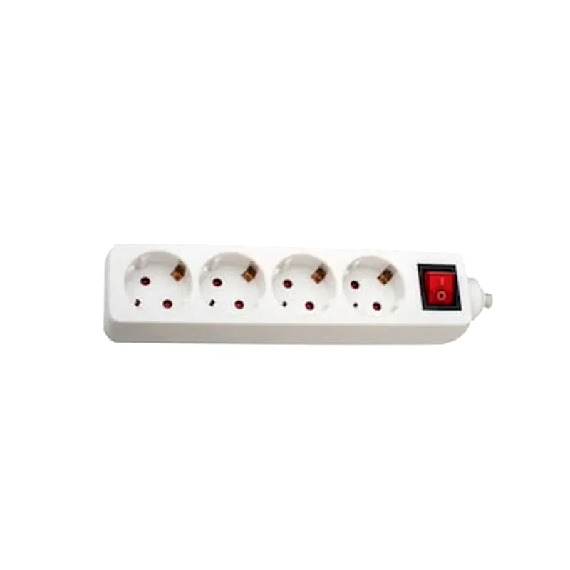 TELCO Πολύπριζο Telco 150052 CX-DB-04Κ 4 Θέσεων 3m - Λευκό