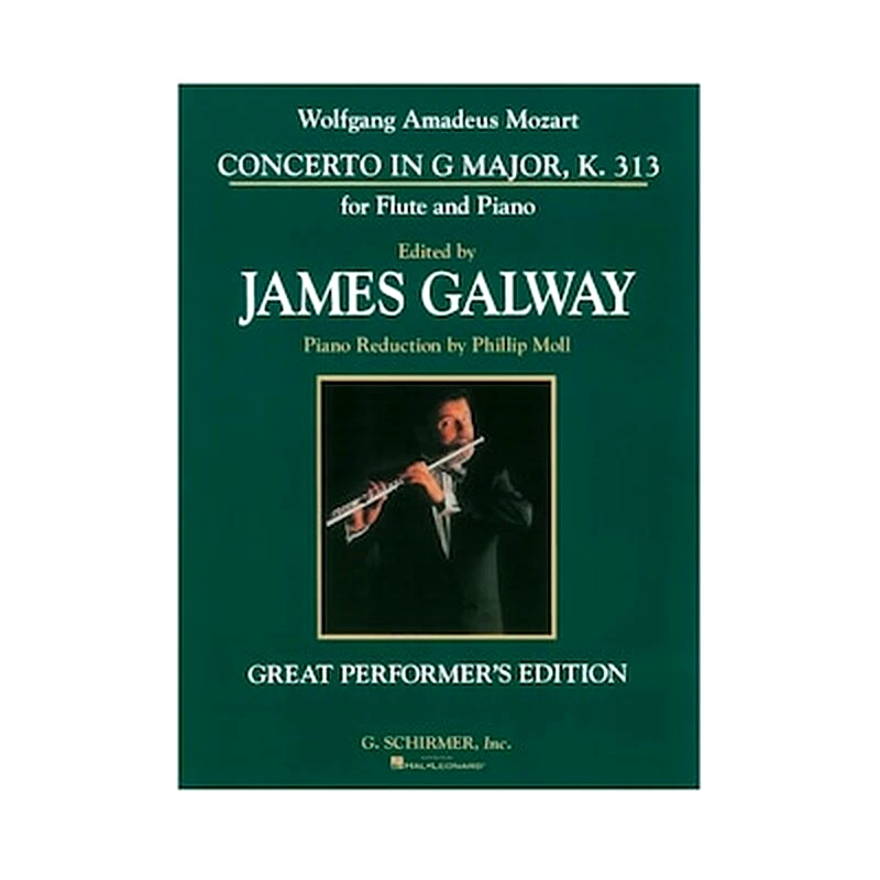 G. SCHIRMER Mozart - Concerto In G Major, K.313 For Flute And Piano