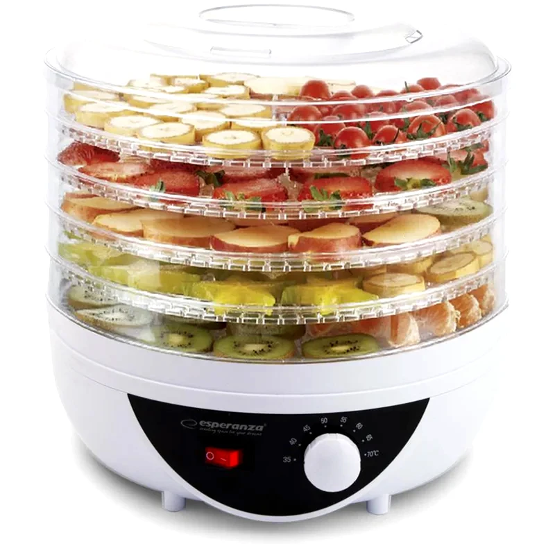ESPERANZA Αποξηραντής Τροφίμων ESPERANZA EKD002 250W Λευκό