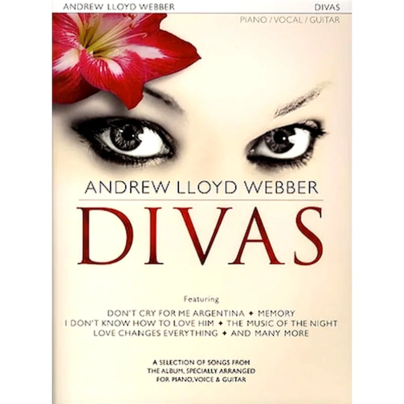 REALLY USEFUL GROUP Βιβλίο Για Πιάνο, Κιθάρα, Φωνή Really Useful Group Andrew Lloyd Webber: Divas