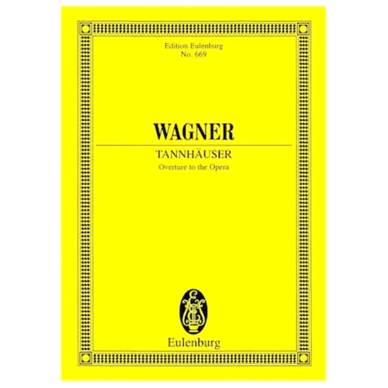 EDITIONS EULENBURG Βιβλίο Για Σύνολα Editions Eulenburg Wagner - Tannhäuser Overture [pocket Score]