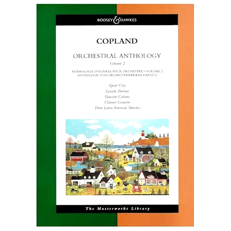 BOOSEY & HAWKES Βιβλίο Για Σύνολα Boosey - Hawkes Copland - Orchestral Anthology 2 [full Score]