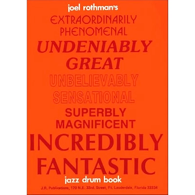 JOEL ROTHMAN Βιβλίο Για Drums Joel Rothman Rothman - Jazz Drum Book