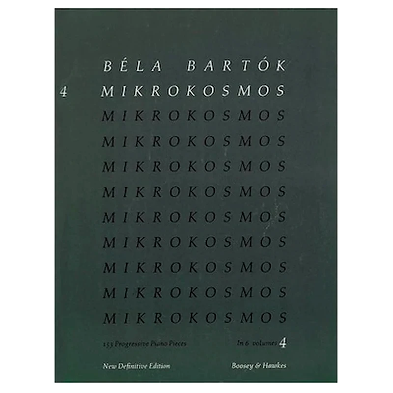BOOSEY & HAWKES Bela Bartok - Mikrokosmos 4