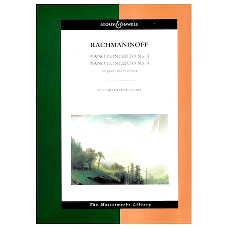 BOOSEY & HAWKES Rachmaninoff - Piano Concertos 3 - 4 [full Score]