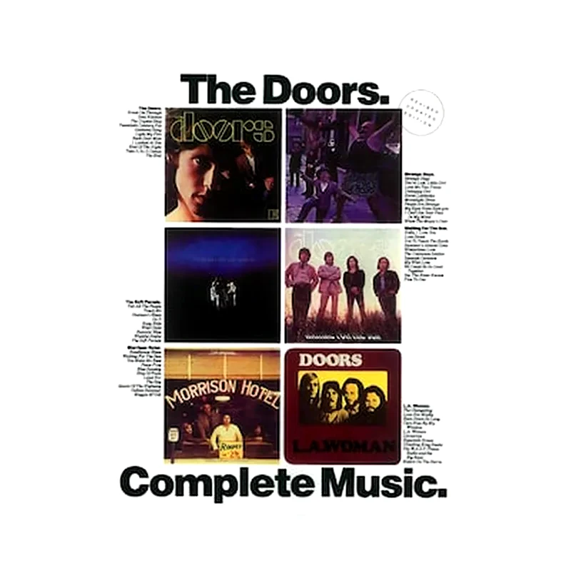 MUSIC SALES Βιβλίο Για Πιάνο, Κιθάρα, Φωνή Music Sales The Doors: Complete Music