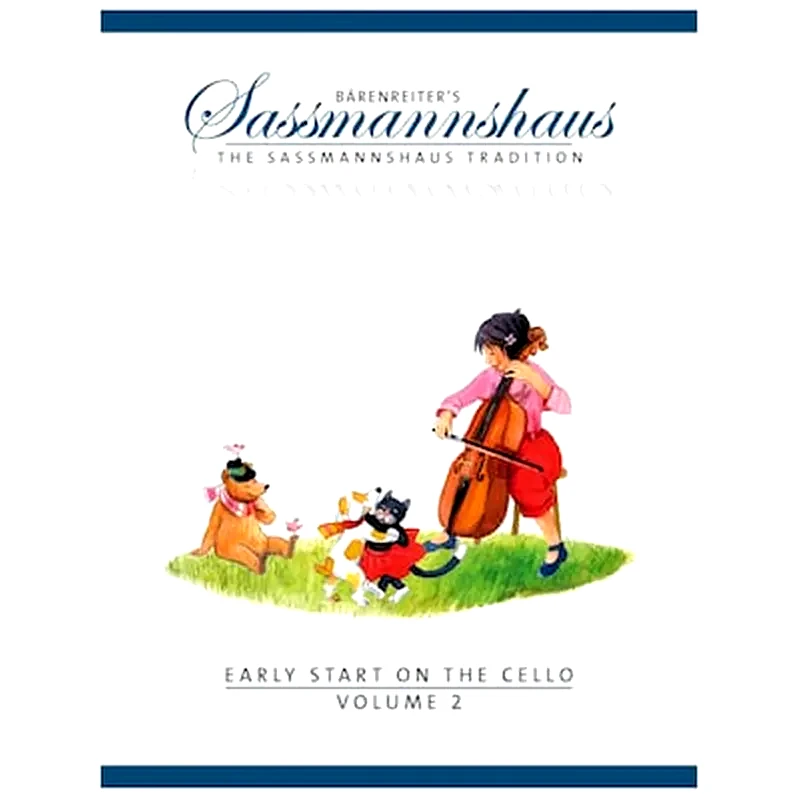 BARENREITER Sassmannshaus - Early Start On The Cello Nr.2 [english]