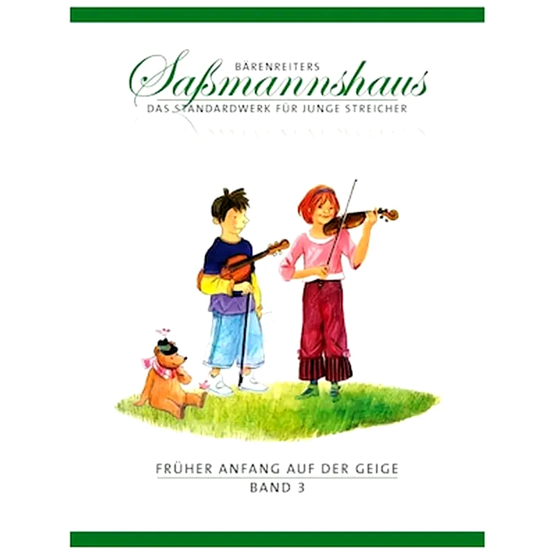 BARENREITER Sassmannshaus - Early Start On The Violin Nr.3 [german]