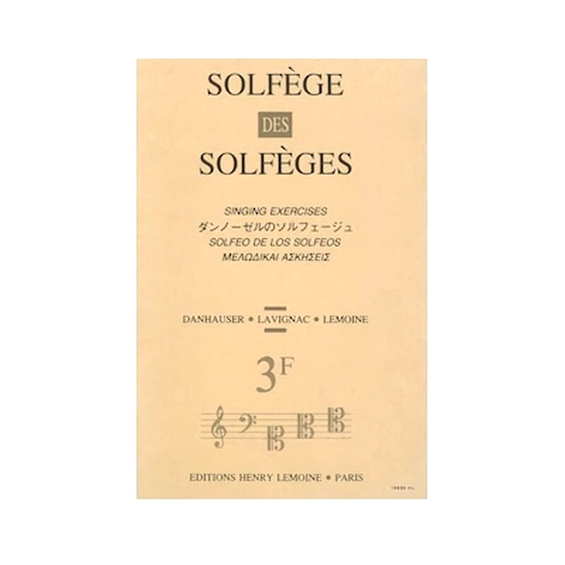 HENRY LEMOINE Solfege Des Solfeges 3f