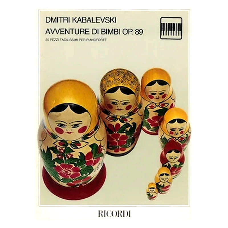 RICORDI Dmitri Kabalewski - Avventure Di Bimbi, Op.89