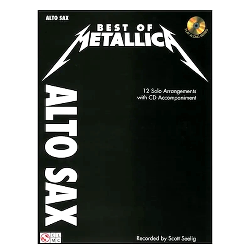 CHERRY LANE MUSIC COMPANY Metallica: Best Of - Alto Saxophone (book - Cd)