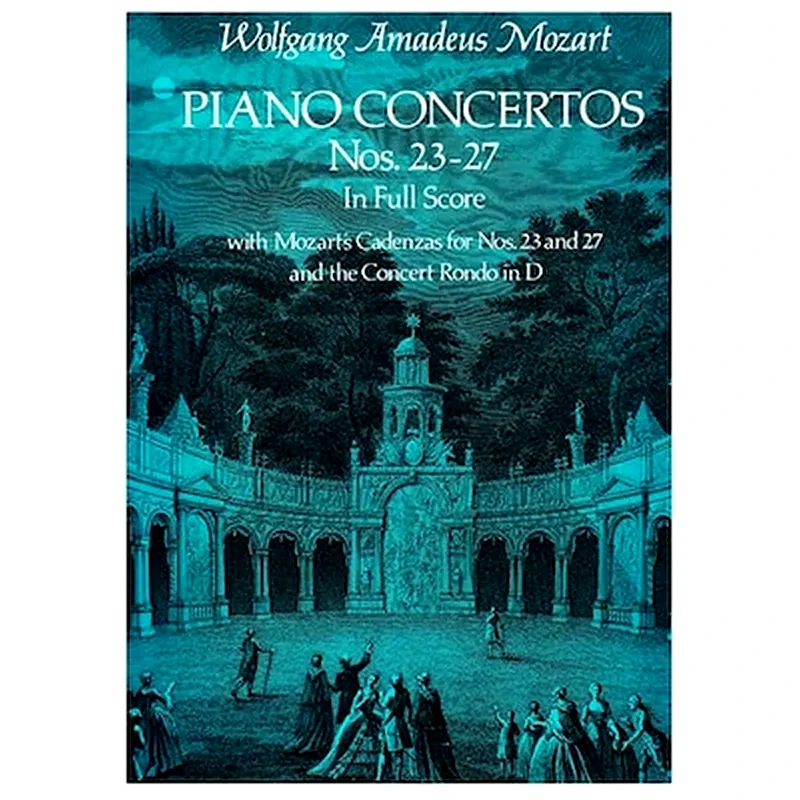 DOVER PUBLICATIONS Βιβλίο Για Σύνολα Dover Publications Mozart - Piano Concertos Nr.23-27 [full Score]