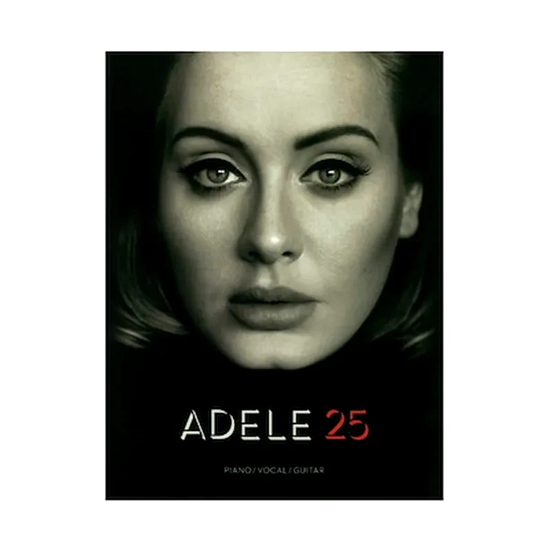 WISE PUBLICATIONS Βιβλίο Για Πιάνο, Κιθάρα, Φωνή Wise Publications Adele: 25
