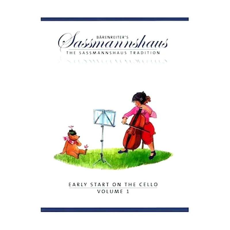 BARENREITER Sassmannshaus - Early Start On The Cello, Vol.1 (english Edition)