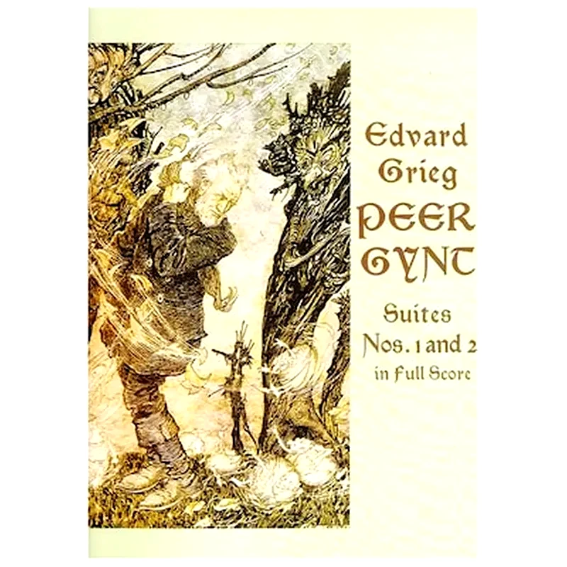 DOVER PUBLICATIONS Grieg - Peer Gynt Suites Nr.1-2 [full Score]