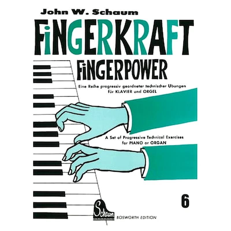 BOSWORTH EDITION Schaum - Fingerpower, Βιβλίο 6