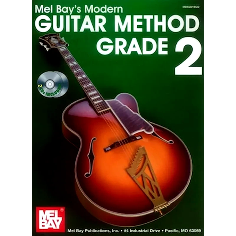 MELBAY Modern Guitar Method Expanded, Grade 2 - Cd